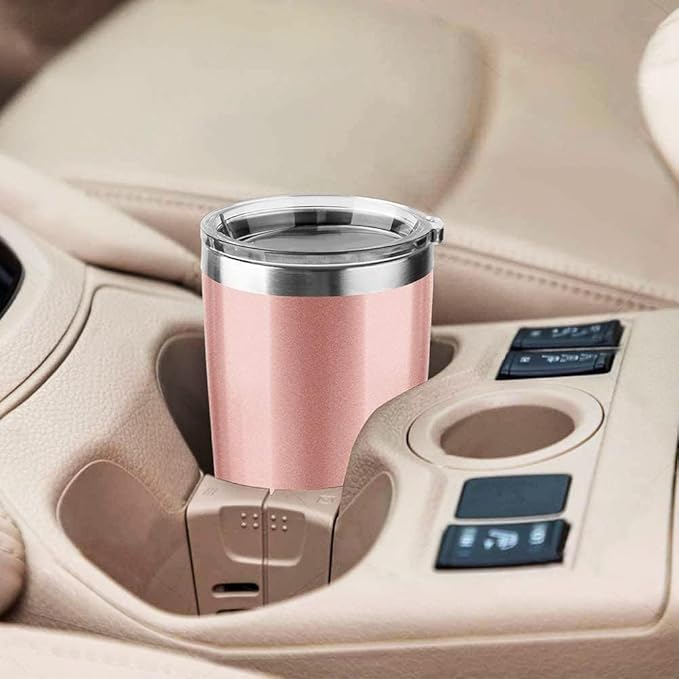 30oz Stainless Steel Travel Mug with Lid, 25 Pack Double Wall Vacuum Insulated Bulk Tumbler, Powder Coated Coffee Cup Suitable for Vehicle Cup Holders (Black) - Bloomnest