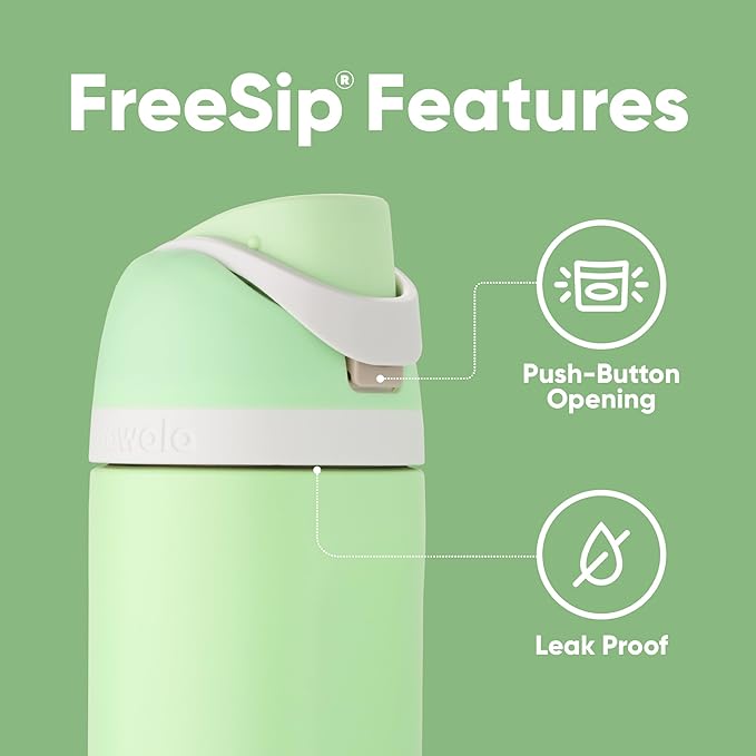 Owala Star Wars FreeSip Insulated Stainless Steel Water Bottle with Straw for Sports and Travel, BPA-Free, 24-Ounce, Stronger Than You Think Owala