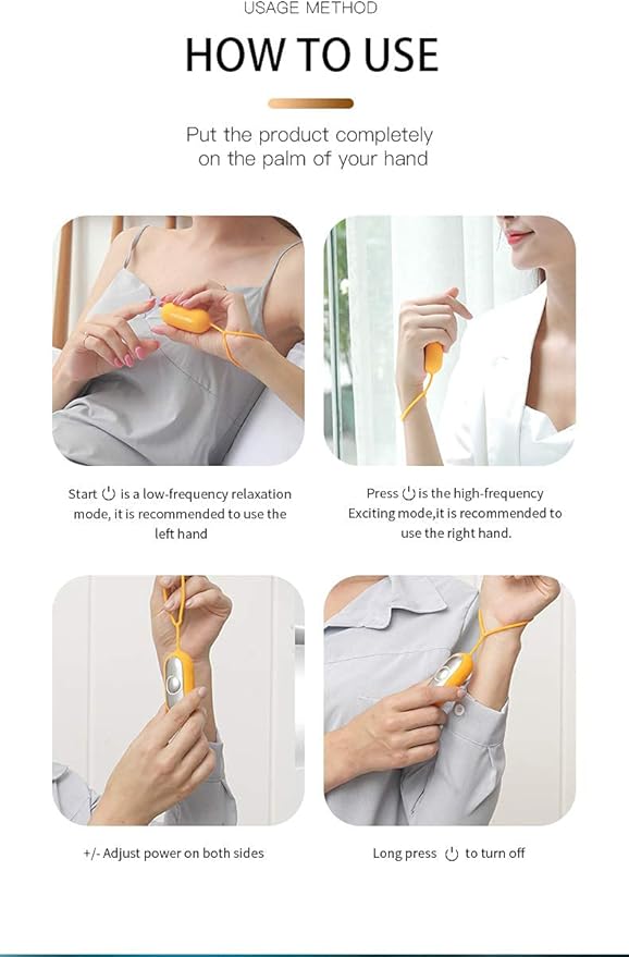 Brain Massage Adjust Heart Rate,Headache Focus Attention,Small and Easy to Carry,Improve Deep Sleep (Grey) - Bloomnest