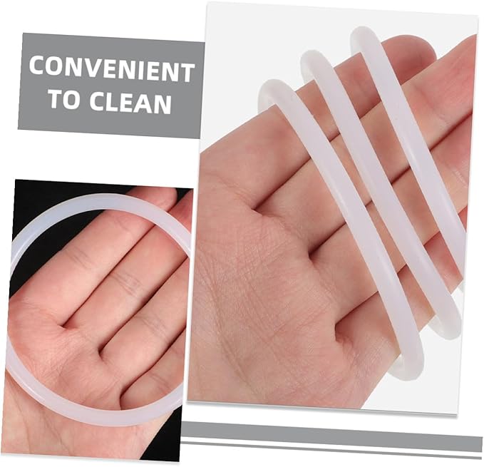 3pcs Singing Bowl Rubber Durable Sound Bowl Gasket for Crystal and Elegant Easy to Clean Accessories for Meditation Home Decor - Bloomnest