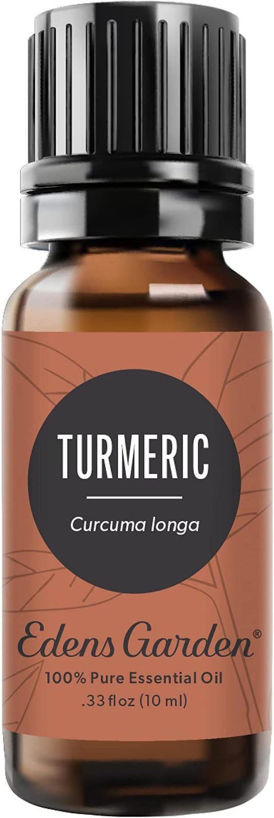 Edens Garden Turmeric Essential Oil- 100% Pure Premium Grade, Undiluted, Natural, Therapeutic, Aromatherapy, The Best for Diffuser, Skin, Face, Kid Safe 10 ml (.33 fl oz) - Bloomnest