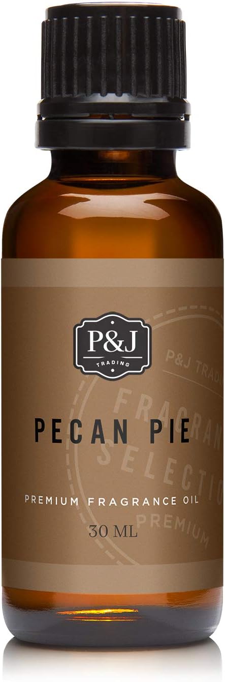 P&J Trading - Pecan Pie Scented Oil 30ml - Fragrance Oil for Candle Making, Soap Making, Diffuser Oil - Bloomnest