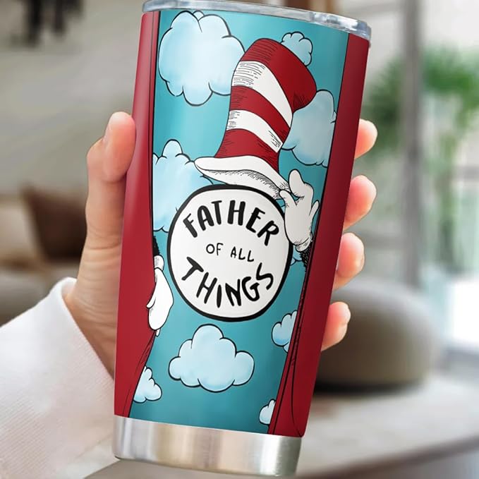 Father of All Things Tumbler, 20oz or 30oz Custom Stainless Steel Mug for Dad, Personalized with Kids' Names and Thing Numbers, Funny Gift for Father’s Day, Birthday or Everyday Laughter - Bloomnest