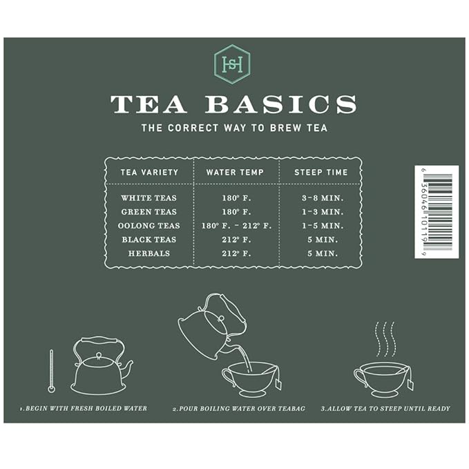 Harney & Sons Organic Peppermint Tea 1.76oz/50g (50 Tea Bags) (Pack of 2) - Bloomnest