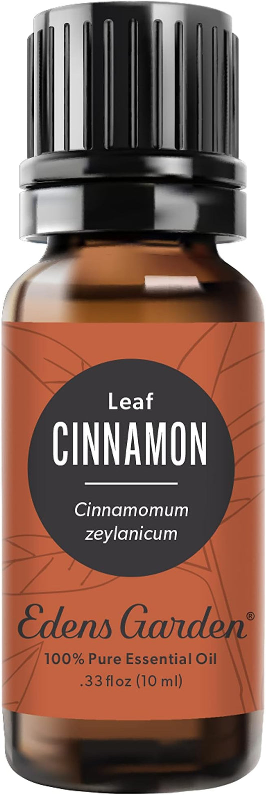 Edens Garden Cinnamon- Leaf Essential Oil- 100% Pure Premium Grade, Undiluted, Natural, Therapeutic, Aromatherapy, The Best for Diffuser, Candle, Laundry, Humidifiers 10 ml (.33 fl oz) - Bloomnest