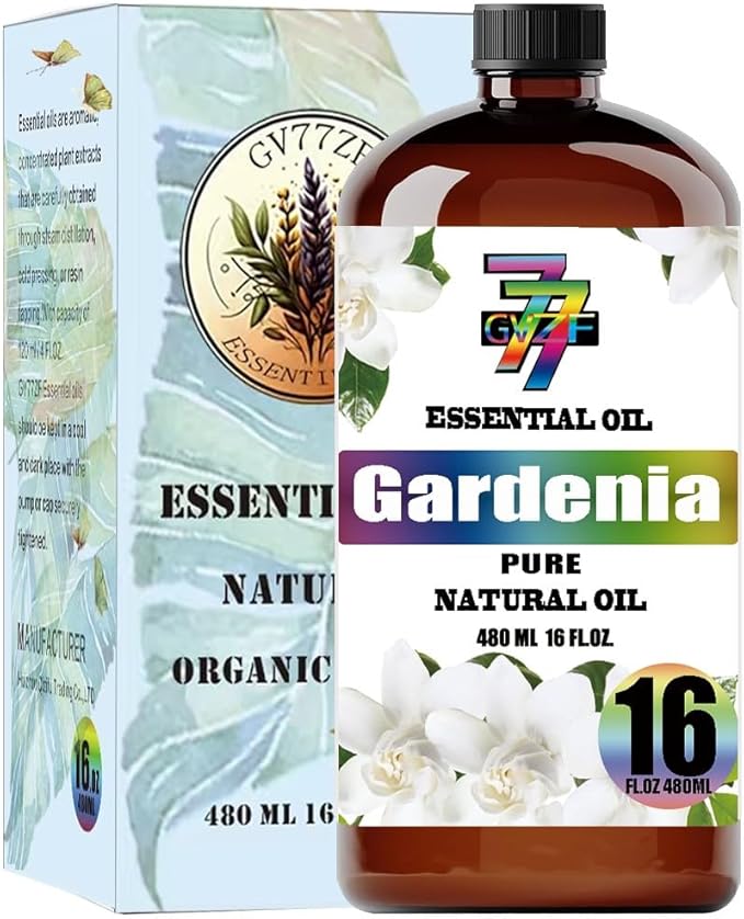 Gardenia Essential Oil (16 oz / 480 ml) – Gardenia Oils for diffusers, humidifiers, Home Baths, Cleaning Products, Yoga, DIY Soaps and DIY Scented Candles - Bloomnest