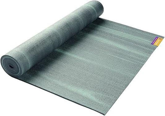 Hugger Mugger Nature Ultra Yoga Mat - Unique Variegated Design, Extra Cushion, Durable, Sticky and Grippy, Stable Non-Slip Surface, Lightweight - Bloomnest