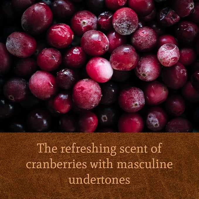 Cranberry Leather from Our Leather Collection - Perfect for Adding Aroma to Freshies, Candles, and Diffusers - 16 oz - Bloomnest