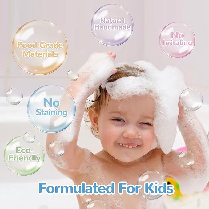 Magic Shell Bath Bomb Gift Set for Kids, 9 Pack Bath Bombs with Little Mermaid for Girls, Organic Bath Bombs with Surprise Inside. - Bloomnest