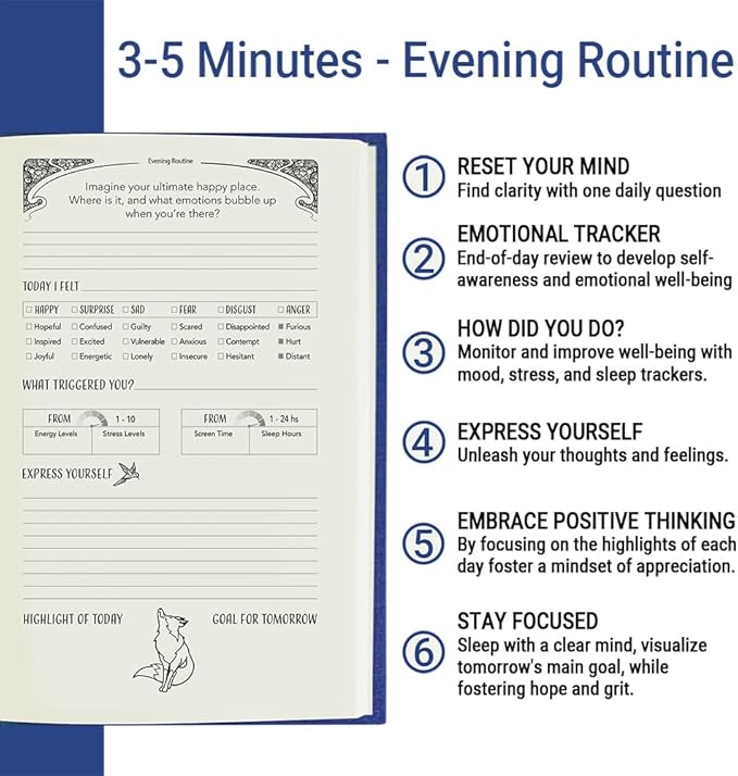Gratitude Journal for Women with Guided Daily Prompts, Goal Setting & Habit Tracker—90-Day Mindfulness & Self-Care Journal with Relaxing Coloring Pages for Mood, Mindset & Sobriety Support (Hardcover)
