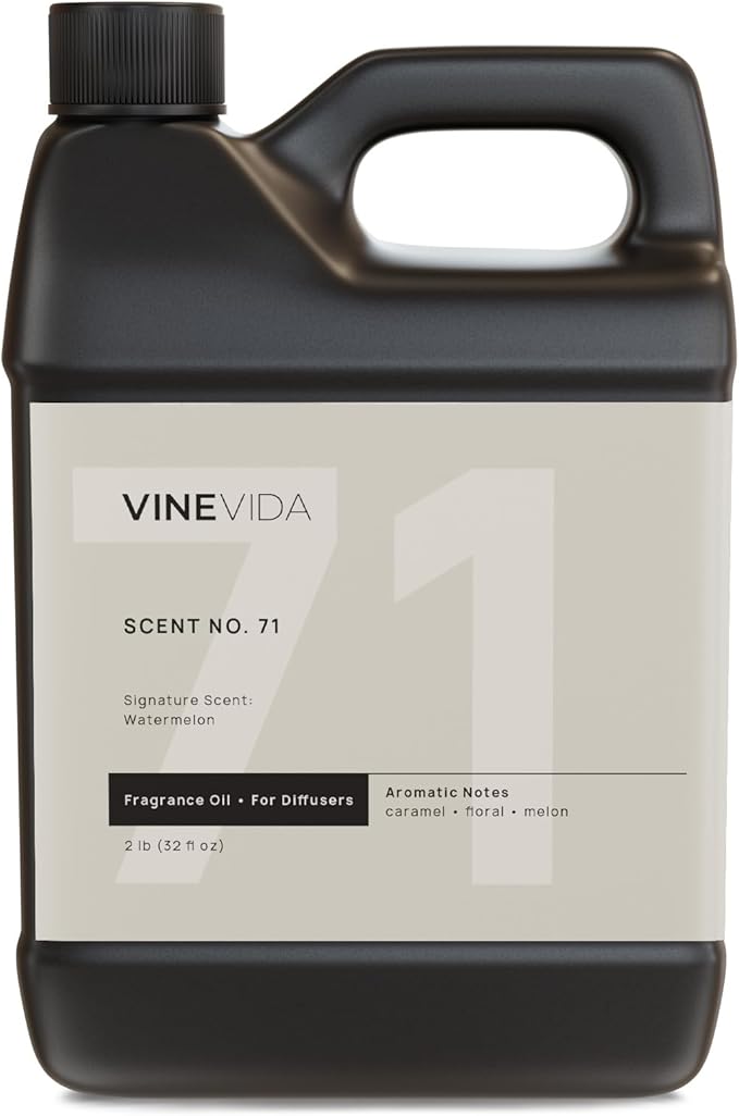 VINEVIDA [32 Fl Oz] Watermelon Fragrance Oil for Cold Air Diffusers, Essential Oils for Diffuser Oil Refill & Air Freshener Room Spray - Bloomnest