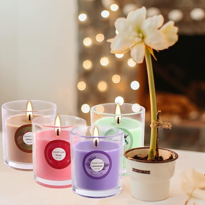 40pack Scented Candles Gift,Natural Soy Wax Jar Candles,Small Portable Tin Candles Set for Mom,Women,Teachers, Colleagues and Friends,2 OZ - Bloomnest