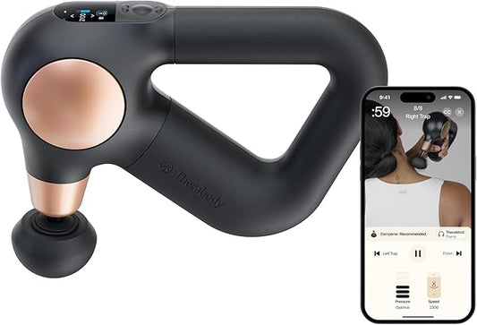 TheraGun Sense (2nd Generation) Massage Gun by Therabody - Relaxing Massage Gun with Built-in Guided Routines for Easy Stress Relief, Tension & Sleep - Bloomnest