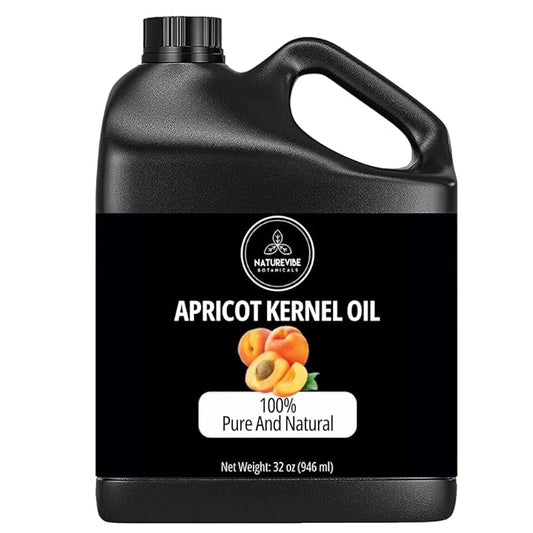 Naturevibe Botanicals Apricot Oil 32 Ounces | 100% Pure and Natural | Great for Skin Care and Hair Care - Bloomnest