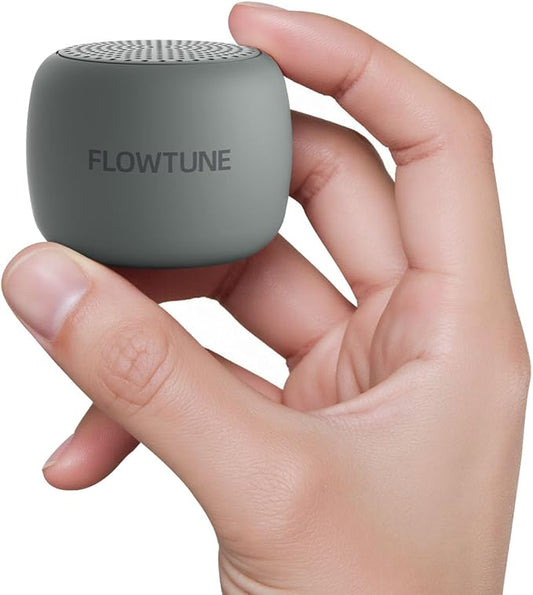 Sound Machine Flowtune White Noise Machine for Baby Adults, Mini Portable Sound Machine for Travel, 6H Timer, 18 Soothing Sleep Sounds Gift (Slate) - Bloomnest