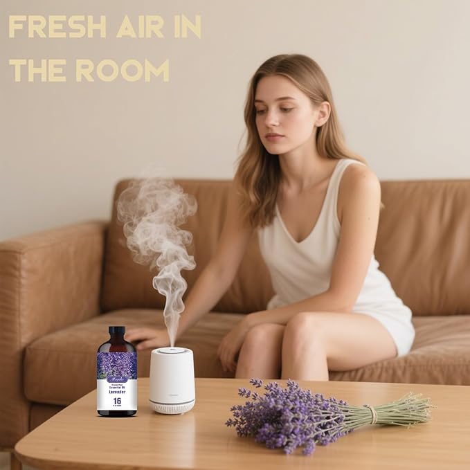 Lavender Essential Oil-Lavender Fragrance Oil 16.33oz (490ml)-100% Pure Natural Scent for Diffusers, Candles, Soap Making & Aromatherapy-Relaxing Home & Gift Essential Oil for Bath, Massage - Bloomnest