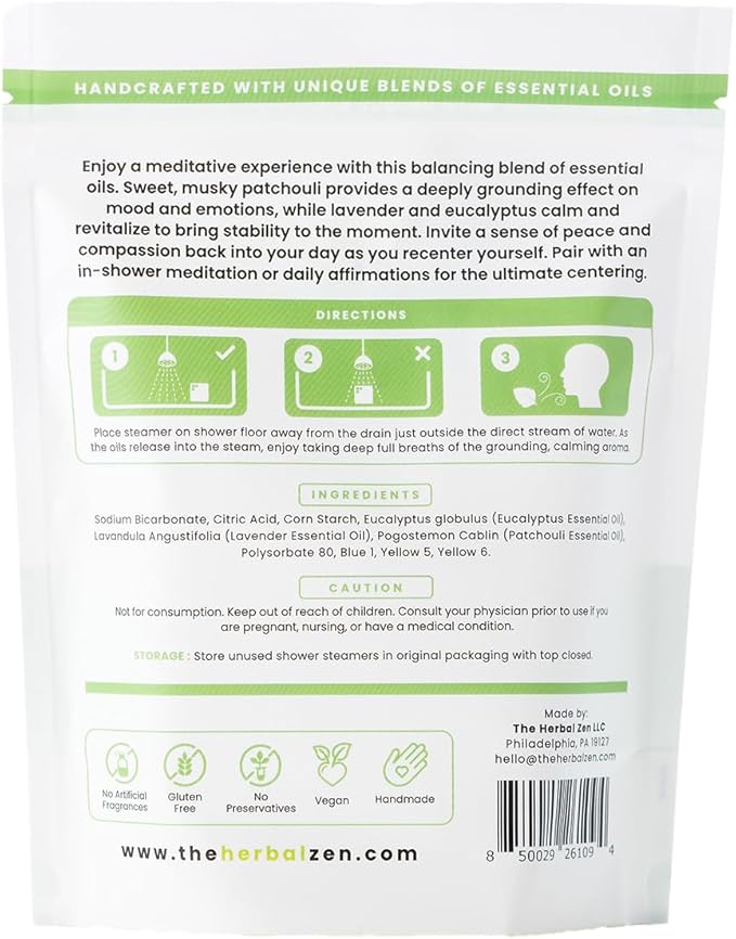 Bulk Shower Steamers with Essential Oils Combo Set by The Herbal Zen (3 Packs of 10 Tablets, Value Set), Bulk Shower Bombs, Relaxation Gift for Women and Men, Birthday Gifts, Mothers Day Gift - Bloomnest