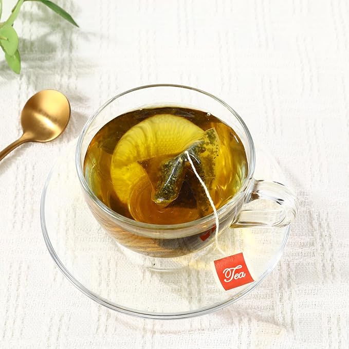 Premium Lemon Balm Leaf Tea, 50 Bags. Made with 100% Natural Lemon Balm Leaves, No Additive & Caffeine Free, Promotes Relaxation & Support Digestion. - Bloomnest