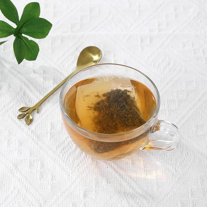 Premium 100 Linden Tea Bags, Made with 100% Natural Linden Tilo Leaves & Flowers, Support Respiratory & Boost Immune System, Caffeine Free. - Bloomnest
