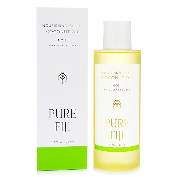 PURE FIJI Nourishing Exotic Coconut Body Oil, Noni (7.7 fl oz/230ml) - Bloomnest