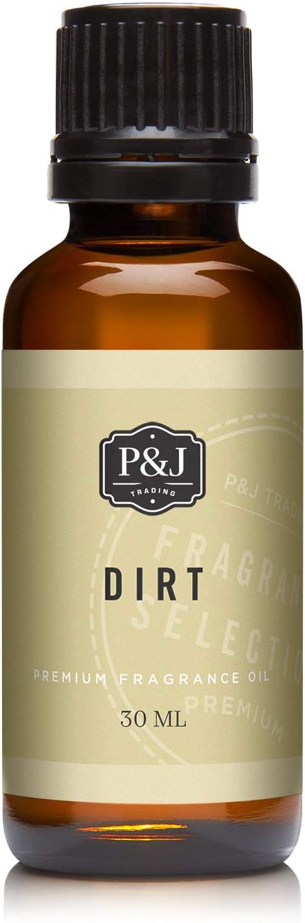 P&J Trading Fragrance Oil | Dirt Oil 30ml - Candle Scents for Candle Making, Freshie Scents, Soap Making Supplies, Diffuser Oil Scents PJTrading