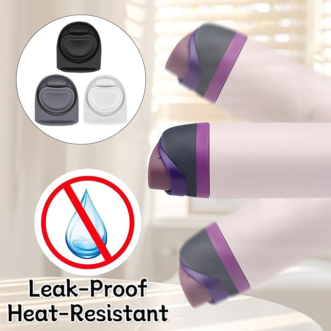 3pcs Replacement Rubber Stopper Seal Compatible with Owala FreeSip 24oz 32oz,Water Bottle Lid Cap Silicone Seal Parts for Owala 16/19/24/32/40oz Spout Gasket Mouthpiece Piece Accessories F7 Frokolla