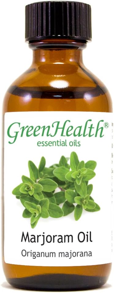 2 fl oz - Marjoram Essential Oil - 100% Pure Essential - GreenHealth