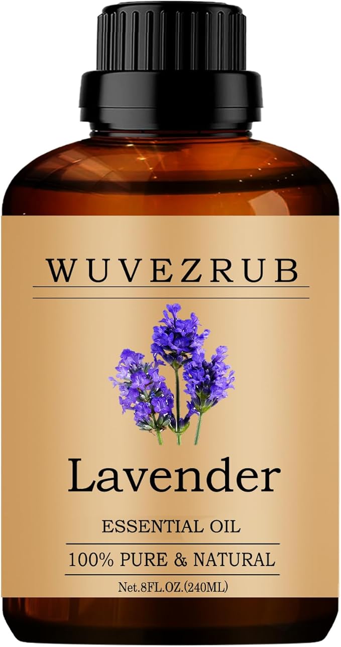 Lavender Essential Oils, 240ML Pure and Natural Essential Oil for Aromatherapy Diffuser - Lavender /8 Fl Oz - Bloomnest
