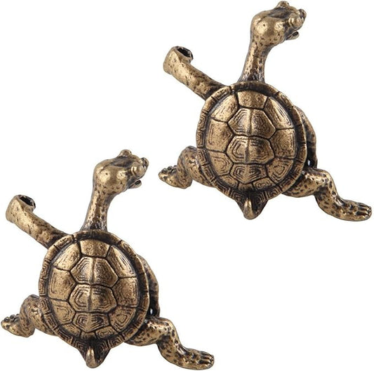 Turtle Incense Stick Holder Exquisite Sleep Home Decor Antique Bronze Aid Handcrafted Beautiful Censer Holder - Bloomnest