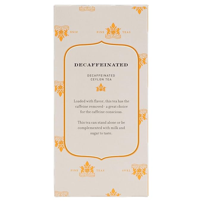 Harney & Sons Black Tea, Decaffeinated Ceylon, 20 Tea Bags, 1.26 oz./36 grams - Bloomnest
