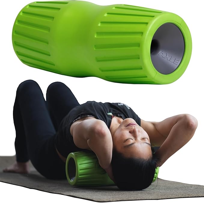 RAD Axle – Extra Firm High-Density Exercise Foam Roller – Deep Tissue Myofascial Release for Back, HIPS, Legs & Shoulders – Muscle Recovery Tool for Stretching & Mobility - Bloomnest