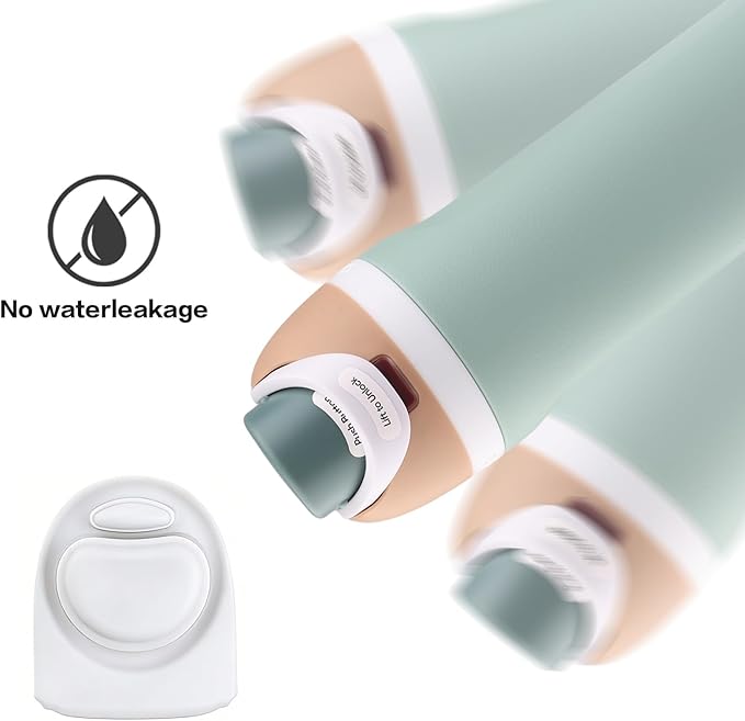 Joshey 6 Pack Rubber Seal Replacement Stopper, Compatible with Owala Freesip 24oz 32oz Water Bottle Spout Cap-Silicone Gasket Replacement Parts, 5 Colors Joshey