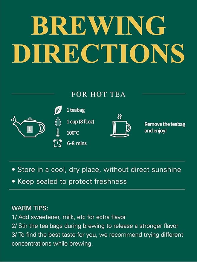 GLDNT Organic Dandelion Root Tea Bags, Premium Organic Raw Dandelion Root Tea, Smooth Taste, Caffeine Free, 100 Count - Bloomnest