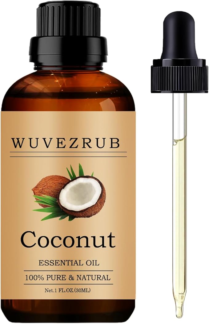Coconut Essential Oils, 30ML Pure and Natural Essential Oil for Aromatherapy Diffuser - Coconut /1 Fl Oz - Bloomnest