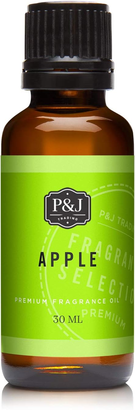 P&J Trading Fragrance Oil | Apple Oil 30ml - Candle Scents for Candle Making, Freshie Scents, Soap Making Supplies, Diffuser Oil Scents - Bloomnest