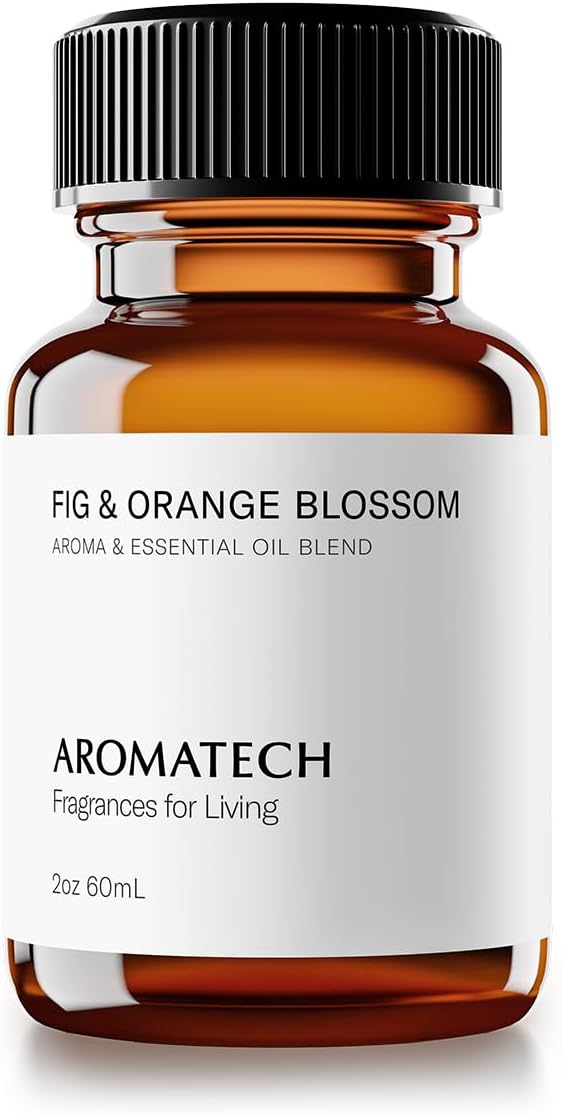 Aromatech Fig & Orange Blossom Aroma Essential Oil Blend: Hotel Inspired Aromatherapy with for Ultrasonic Diffusers & Nebulizers - 2 fl oz, 60 mL - Bloomnest