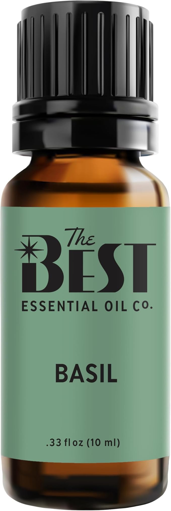 The Best Basil Essential Oil Premium Grade- 100% Pure & Natural for Aromatherapy, Diffuser, Spa, Massage, Air Freshener- 10 ml (.33 fl oz) - Bloomnest