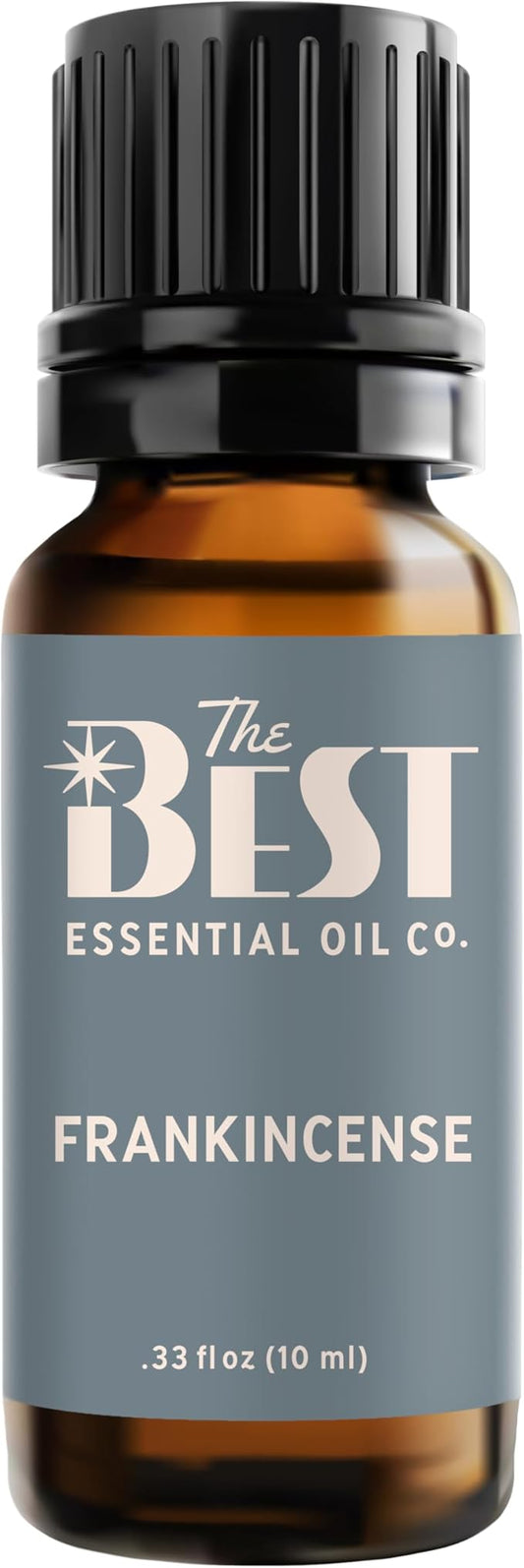 The Best Frankincense Essential Oil- Premium Grade- Diluted in Fractionated Coconut Oil for Aromatherapy, Spa, Massage- 10 ml (.33 fl oz) - Bloomnest
