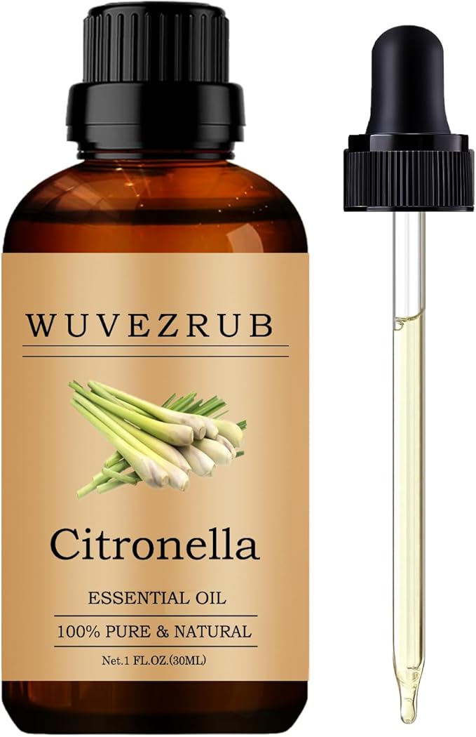 Citronella Essential Oils, 30ML Pure and Natural Essential Oil for Aromatherapy Diffuser - Citronella /1 Fl Oz - Bloomnest