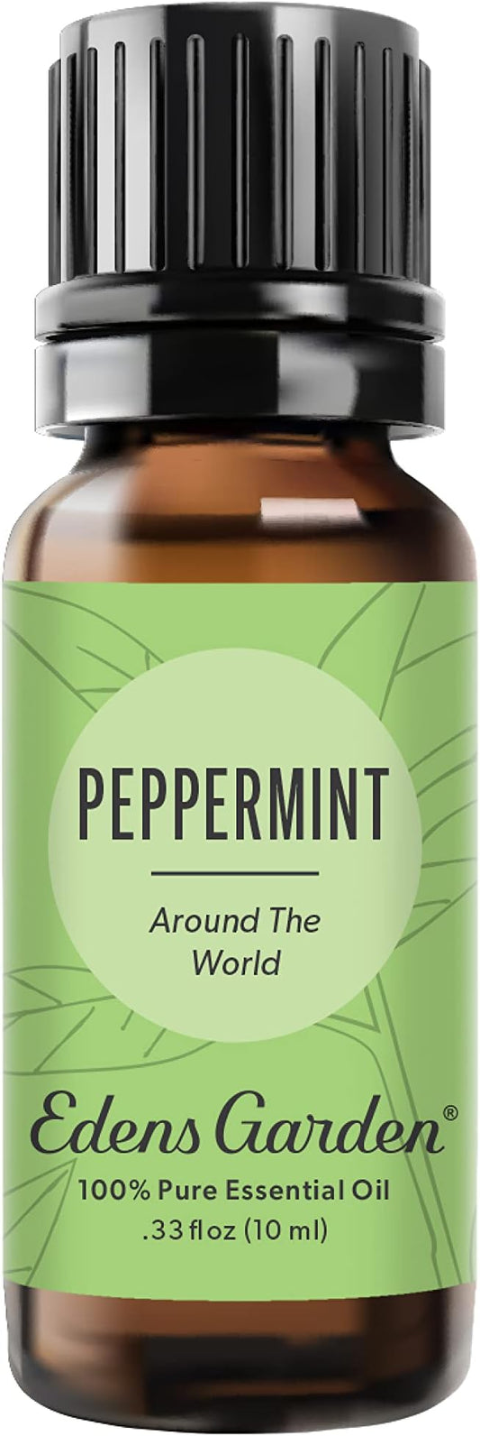 Edens Garden Peppermint Around The World Essential Oil- 100% Pure Premium Grade, Undiluted, Natural, Therapeutic, Aromatherapy, The Best for Diffuser, Candle, Laundry, Humidifiers 10 ml (.33 fl oz) - Bloomnest
