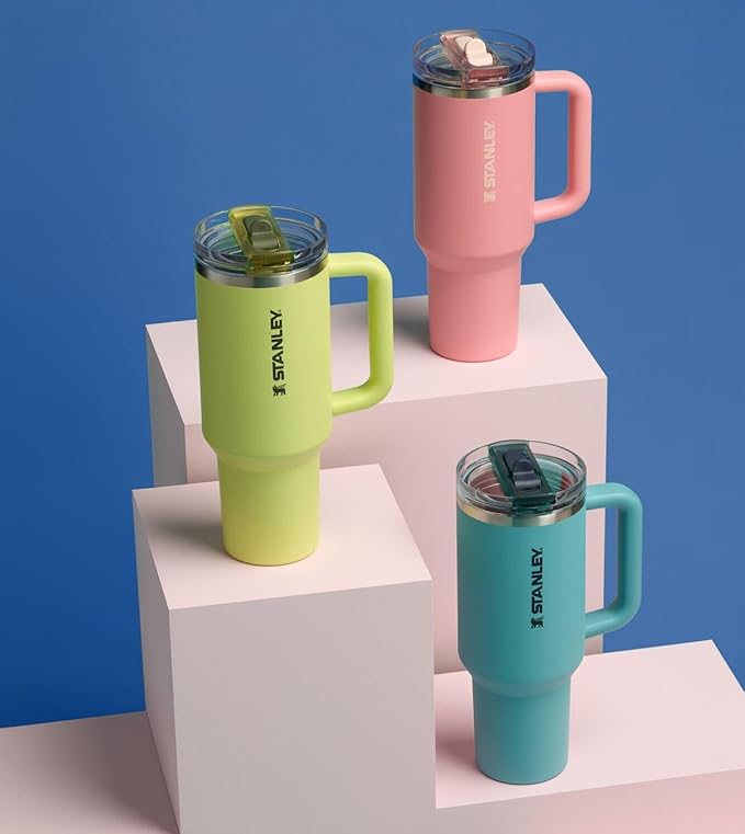 STANLEY Quencher ProTour Flip Straw Tumbler with Leakproof Lid | Built-In Straw & Handle | Cupholder Compatible for Travel | Insulated Stainless Steel Cup | BPA-Free - Bloomnest