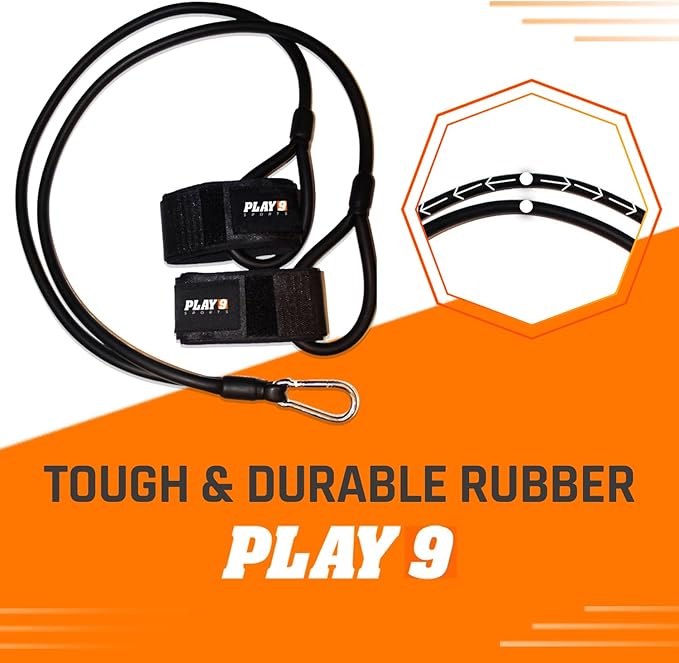 Play 9 Sports Resistance Exercise Bands Baseball Activation Elastic Training Athletes Equipment Bands - Bloomnest