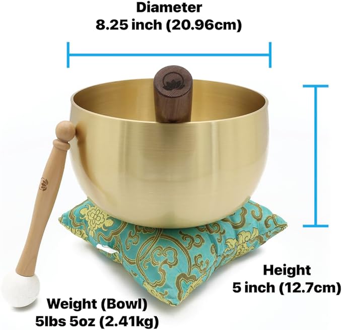 ZenBalance Bowl - 8 Inch Singing bowl - Bloomnest