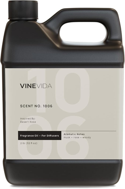 VINEVIDA (32oz) Hotel Fragrance Collection Diffuser Oil - Cold Air Diffuser - Fairmont Hotel Inspired Scent No.1006 VINEVIDA