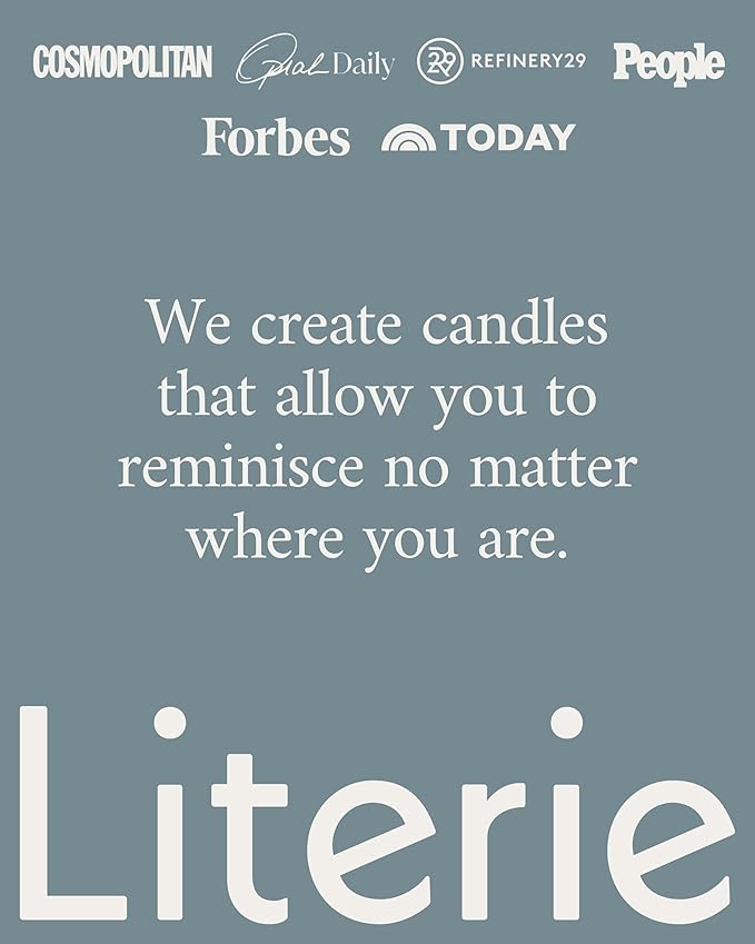Literie NYC Inspired Scented Candle: Ice Skating in Central Park - Hot Chocolate Scent, 9oz, 50 Hour Burn, Vegan Soy & Coconut Blend Candle for Home Decor, Gift for Women & Men - Bloomnest