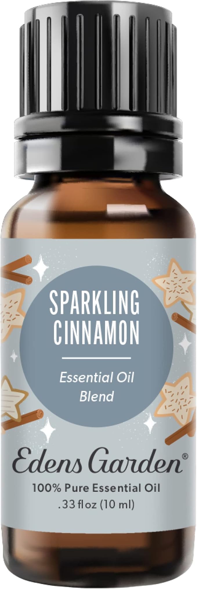 Edens Garden Sparkling Cinnamon Essential Oil Blend- 100% Pure Premium Grade, Undiluted, Natural, Therapeutic, Aromatherapy, The Best for Diffusing, Candle, Laundry, Humidifiers 10 ml (.33 fl oz) - Bloomnest