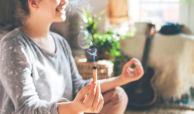 Palo Santo Sticks - Incense Sticks for Spiritual Cleansing, Stress Relief, Meditation Accessories, Home Fragrance - Sustainably Wild Harvested - Pack of 20 - Alternative Imagination