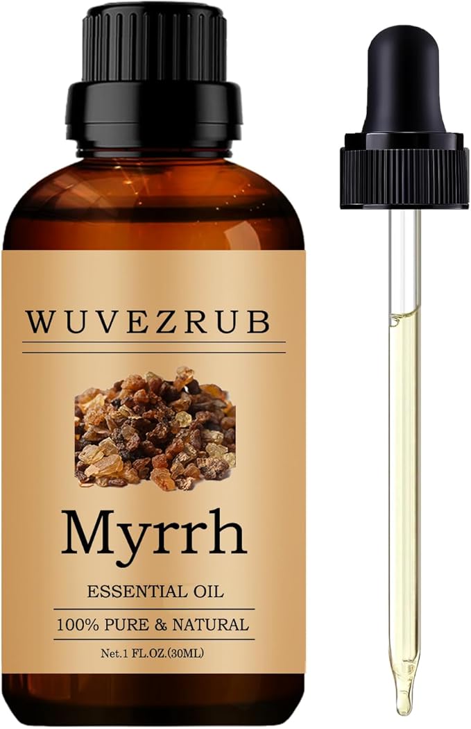 Myrrh Essential Oil - 30ML Pure and Natural for Aromatherapy Diffuser - 1 Fl Oz - Bloomnest