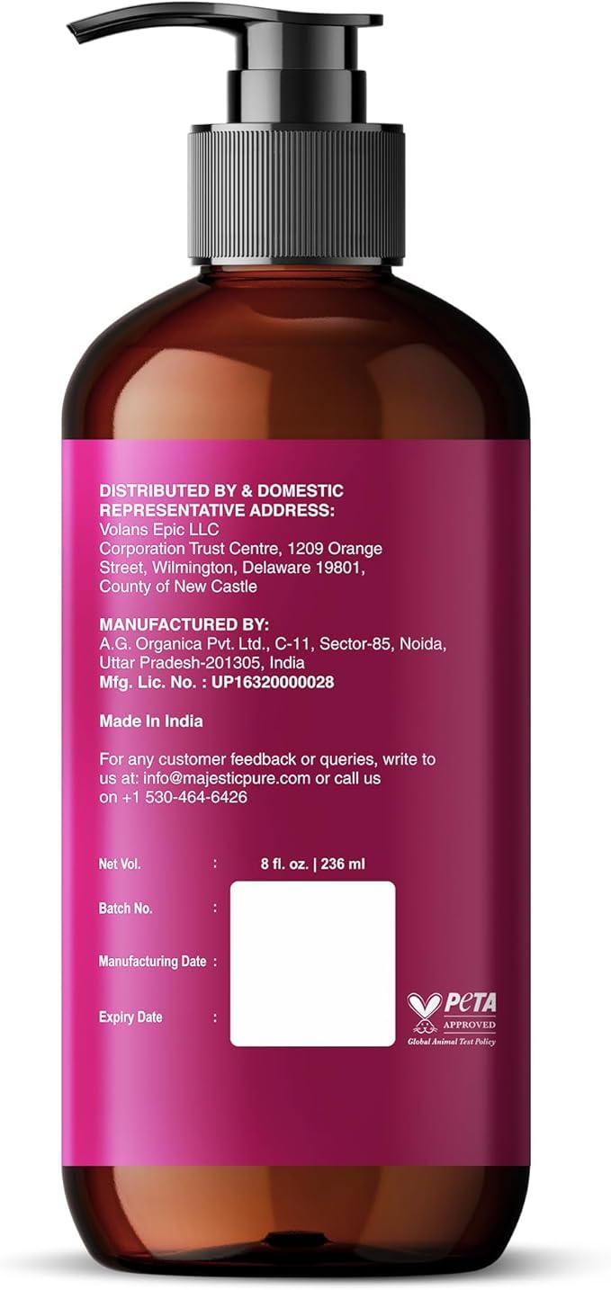 MAJESTIC PURE Cocoa Massage Oil for Massage Therapy - Refreshing, and Relaxing - Natural Oils with Cocoa Butter, Vitamin E & Lavender Oil - for All Skin Types - Men and Women - 8 fl oz - Bloomnest