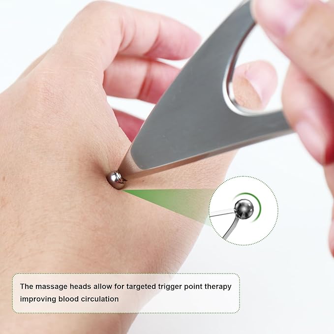 Stainless Steel Guasha Scraping Massage Tool for Soft Tissue Therapy, Ideal for Back, Legs, Arms, Neck, Shoulder Relief (Bird Shape) Bloomnest